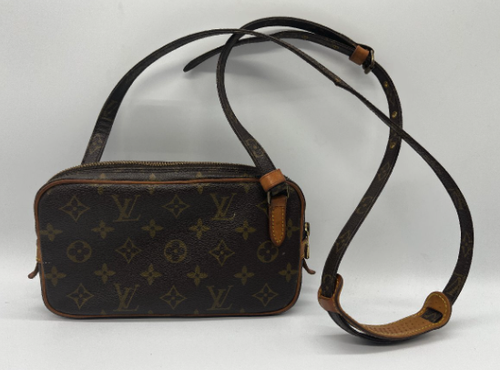 ルイヴィトン モノグラム M51828 ポシェット マルリーバンドリエール ショルダーバッグ